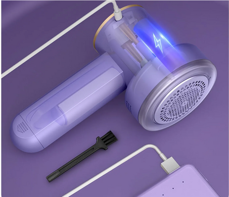 Машинка для стрижки катишків SV Lint Remover M2 2000mah purple (sv2692)