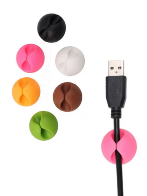 Органайзер для кабеля SV 6 шт. резиновый  (sv3115rgb)