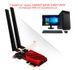 Сетевой адаптер FENVI 5,8 Гбит/с WIFI7 PCIE 8774 Мбит/с BE200 BT5.4 игровой Tri Band2.4G/5G/6 ГГц беспроводной (sv3661)