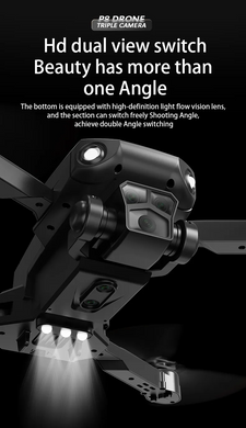 Квадрокоптер SV P8 Pro 4K Drone с двумя батареями + сумка Черный (sv3052)
