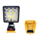 Фонарь светодиодный аккумуляторный DeWalt 18V Li-ion Battery LED Желтый (sv3785)