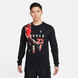 Лонгслів Air Jordan Brand Holiday Long Sleeve T-Shirt M DC9793-010
