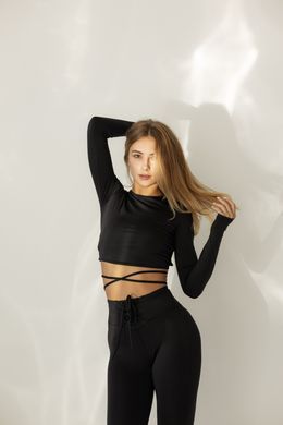 Лосины-клеш AGE SPORT XS Черный (sv3314xs)