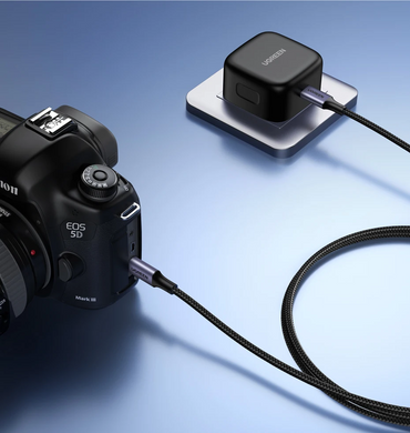 Кабель UGREEN 60W USB Type C To USB C Синий (sv3870)