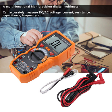 Цифровий мультиметр PEAKMETER PM18A Портативний тестер опору струму та напрузі - 6000 відліків (sv2505)