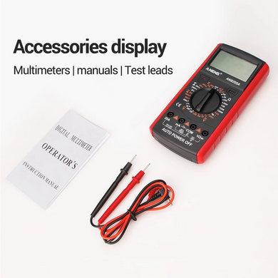 Мультиметр QHTITEC DT9205A+ з РК-дисплеєм (sv2464)