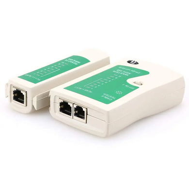 Тестер Ethernet-патчкордов AMPCOM Tester RJ45 Cat5 Cat6 CAT7 8P 6P LAN Cable and RJ11 Telephone Cable (sv3830)