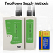 Тестер Ethernet-патчкордов AMPCOM Tester RJ45 Cat5 Cat6 CAT7 8P 6P LAN Cable and RJ11 Telephone Cable (sv3830)