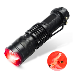 Ліхтар SV з червоним світлом 395nm з акумулятором LED (sv1887)
