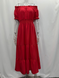 Платье SV Party Dress Casual  в пол Красный , XL
