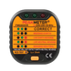 Тестер розеток Peakmeter PM6860DR (30 мА) 65*61*55 mm (sv2450)