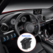 Переключатель 12-24 V для авто, грузовика, лодки с подсветкой Тип 4 Черный (sv1412)