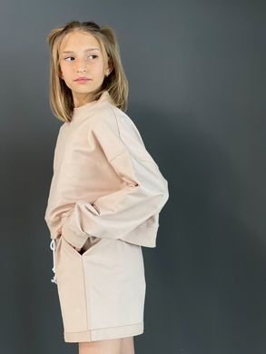 Костюм Baysho, оверсайз світшот укрочений та шорти