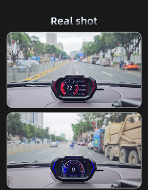 Проектор приборной панели SV GEYIREN P24 на лобовое стекло OBD2 HUD (sv2954)