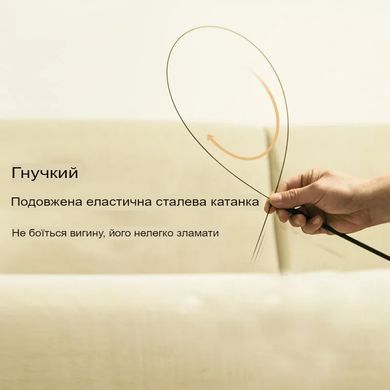 Іграшка для котів SV вудка-дражнилка з пташкою на присосці Коричневий (sv3544)