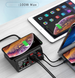 Универсальная зарядная станция с беспроводной зарядкой, USB портами и type-C  100 Вт (sv1239)