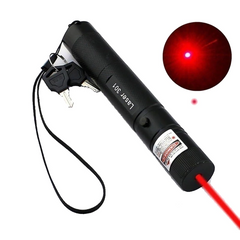 Лазер Laser 303 Black Красный свет с ключами с перезаряжаемым аккумулятором (sv1651)
