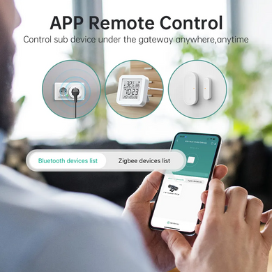 Многомодельный умный домашний мост AVATTO Tuya ZigBee3.0/BLE Smart Gateway Hub (sv3482)