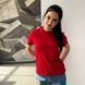 Футболка OkStyle базовая унисекс Кулирка Красная, XXS