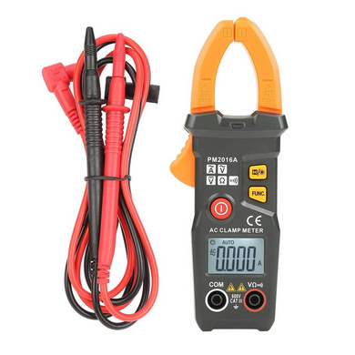 Цифровой мультиметр с клещами PEAKMETER PM2016A Измеритель напряжения переменного тока, ампер, ом, Гц (sv2514)