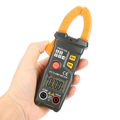 Цифровой мультиметр с клещами PEAKMETER PM2016A Измеритель напряжения переменного тока, ампер, ом, Гц (sv2514)