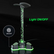 Подставка для наушников SV светящаяся с атмосферной RGB-подсветкой с USB входом Зеленый (sv3844d)