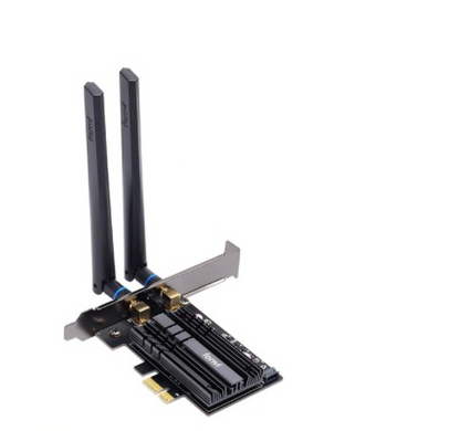 Wi-Fi адаптер FENVI Intel AX3000 PCI-e 2.4Gbps 802.11ax Bluetooth 5.0 дводіапазонний 2.4 Ghz + 5 Ghz з радіатором (sv0039)