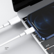 Кабель для iPhone 11/12/13/14 Pro 20W 5A Білий 1 метр