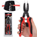 Инструмент для зачистки кабеля JCD Wire Stripper мультифункциональный Красный (sv2704)