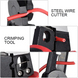 Инструмент для зачистки кабеля JCD Wire Stripper мультифункциональный Красный (sv2728)