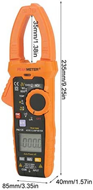 Токоизмерительные клещи PEAKMETER PM2128 переменного/постоянного тока Измеритель напряжения (sv2517)