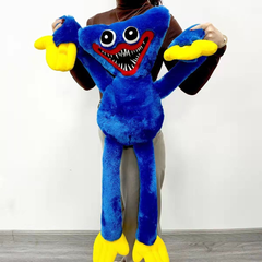 Мягкая игрушка Хаги Ваги (Huggy Wuggy) 100 см, Синий