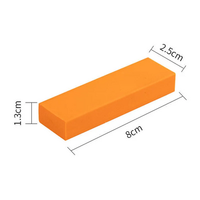 Ластик для чищення ванної та кухні SV 8*2,5*1,3 см Помаранчевий (sv2735)