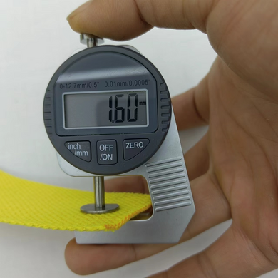 Лямки (ремешки) SV атлетические для становой тяги 2 шт 1.6mm, Желтый