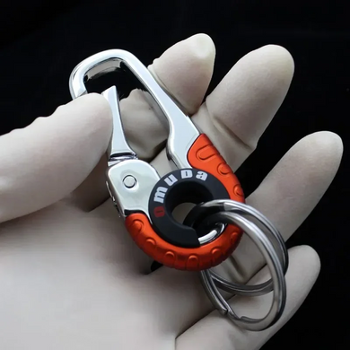 Прочный брелок-карабин Onever из нержавеющей стали 2.8&times;6.2 см (sv0490)