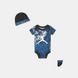 Дитяче боді Jordan Baby Hat Bodysuit and Booties Set NJ0494-BAJ M