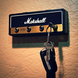 Ключница Marshall ретро на 4 ключа в виде гитарного усилителя 196х70 мм Маршал Черная (sv0060)