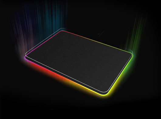 Ігрова поверхня SV RGB з підсвічуванням для геймерів Чорний, 300*800*4