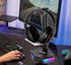 Подставка для наушников SV светящаяся с атмосферной RGB-подсветкой Черный (sv3262)