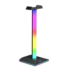 Подставка для наушников SV светящаяся с атмосферной RGB-подсветкой  (sv3906)
