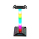 Подставка для наушников SV c USB-хабом светящаяся с атмосферной RGB-подсветкой (sv3911)