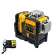 Нивелир лазерный DeWALT DW089LG  12V 2AH Самовыравнивающийся крестовый лазерный уровень (sv3828)