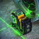 Нивелир лазерный DeWALT DW089LG  12V 2AH Самовыравнивающийся крестовый лазерный уровень (sv3828)