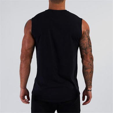 Майка чоловіча Muscleguys Casual для занять спортом Чорний M