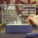 Креативна світлодіодна м'яка нічна лампа для нотаток Mijia Calendar USB з ручкою (sv2529)