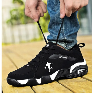 Кросівки SV Sport J Air Sole протиковзкі для активного спорту 43 Чорний (sv3570)