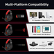 Беспроводные Bluetooth наушники Picun UG01 2.4Ghz Wireless c микрофоном Черный (sv3031)