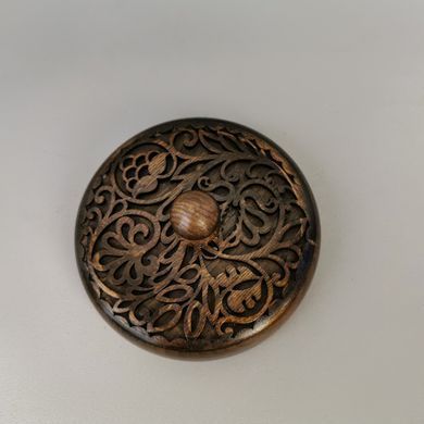 Попільничка SV дерев'яна 22 x 22 x 13 см Коричневий