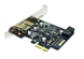Порт для ПК PCI-e в 1 x Type-c + 1 x USB 3.1 Серебристый (sv2303)