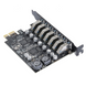 Порт для ПК PCI-e у 7 x USB 3.2 Чорний (sv2304)